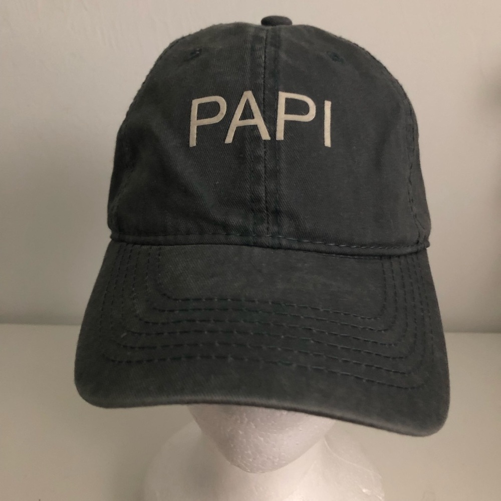 Papi Printed Gray Baseball Cap